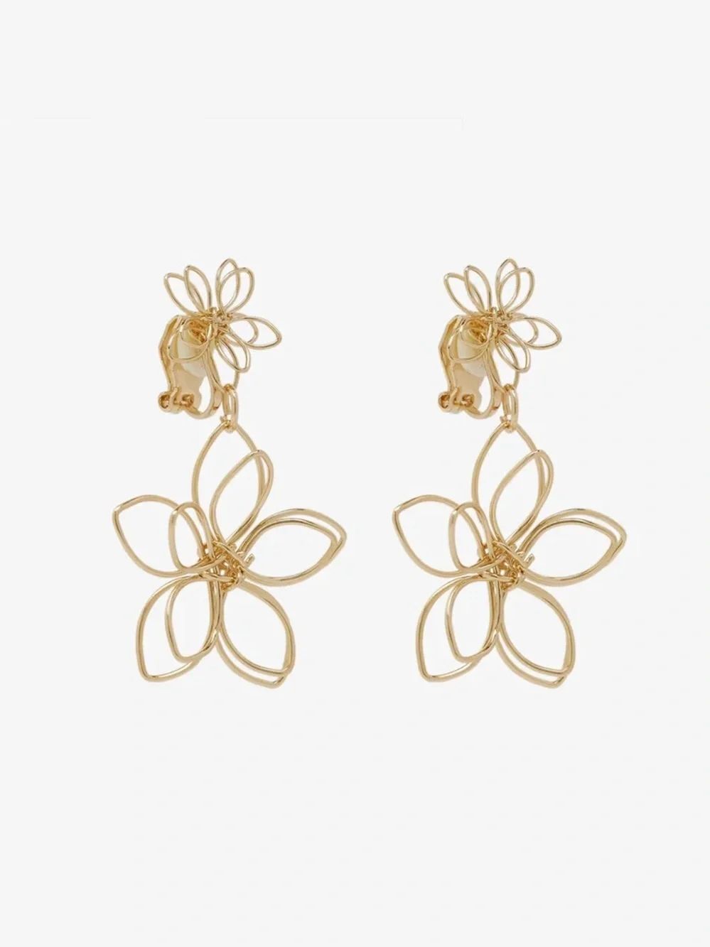 Floral Drop Earrings Q1252